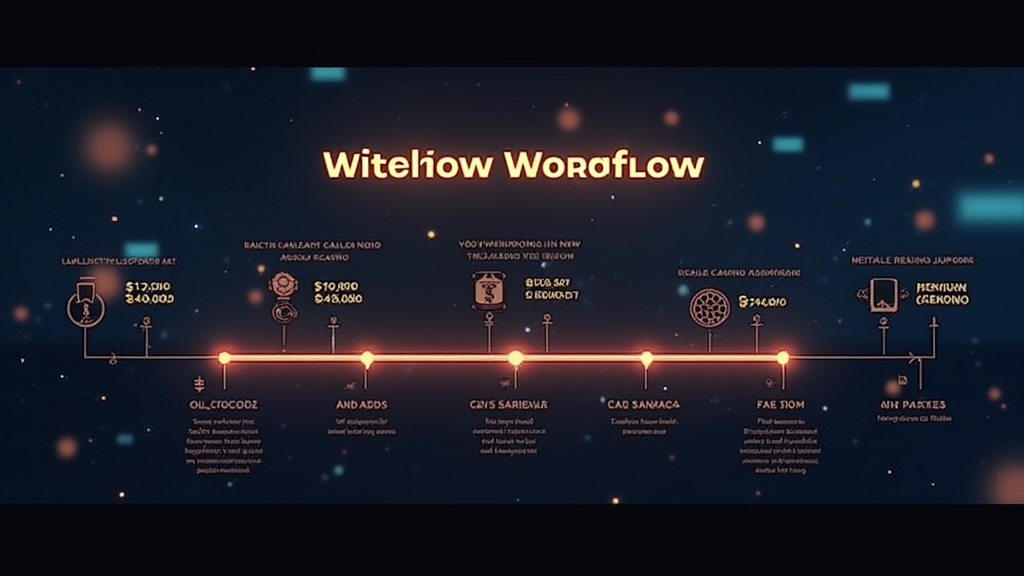 A casino cashier workflow showing withdrawal stages and verification steps