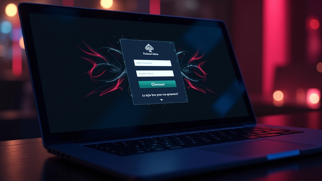 Troubleshooting a casino login page on a desktop with browser alerts and a password reset screen.