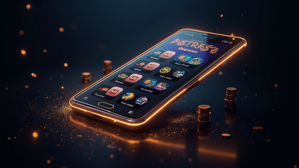 Phone showing daily rewards and shopping features in the Luckyhaul app